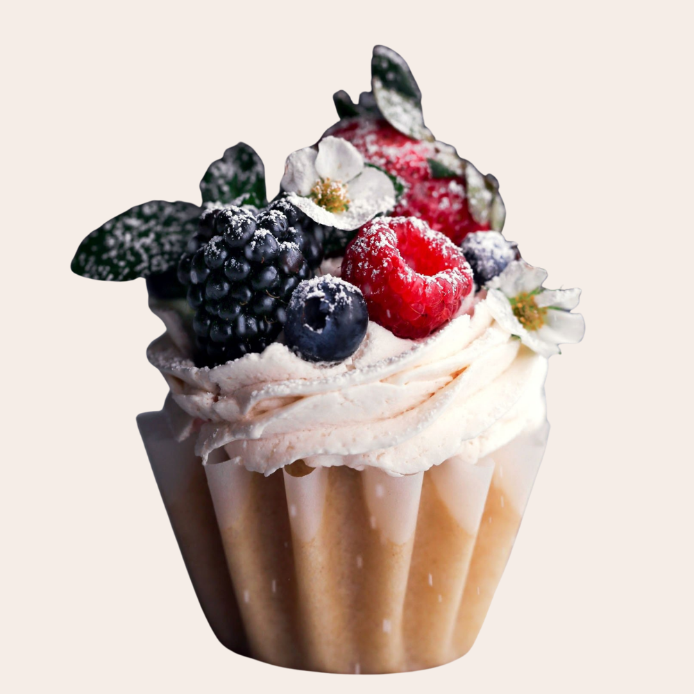 Vanilla Berry Delight Cupcakes