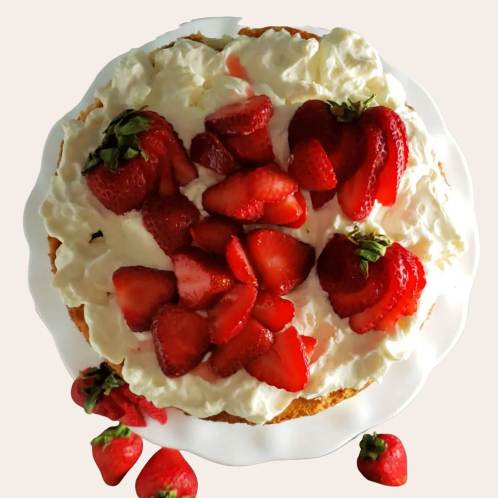 Classic Berry Cream Cake