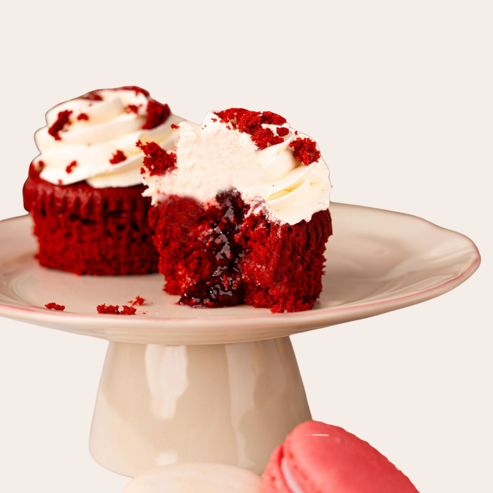 Red Velvet Cream Cupcakes